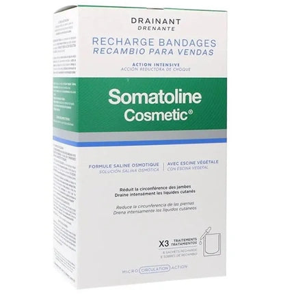 Somatoline Somatoline Drainage Refill Bandages Shock Reducing Action 6 Units