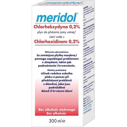 Meridol Mouthwash With Chlorhexidine 300 Ml