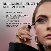 L'Oreal Paris Washable Lengthening & Volumizing Mascara for Buildable Lash