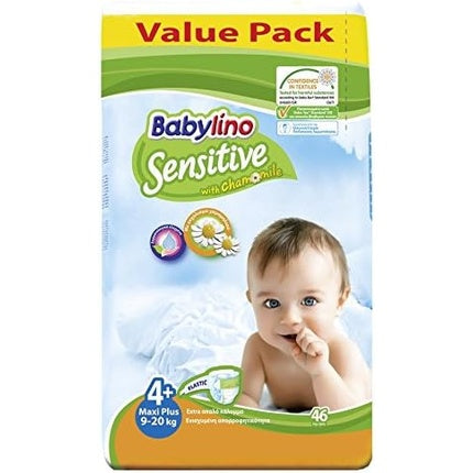 Babylino Sensitive Economy Nappies Size 4+ 46 Pieces