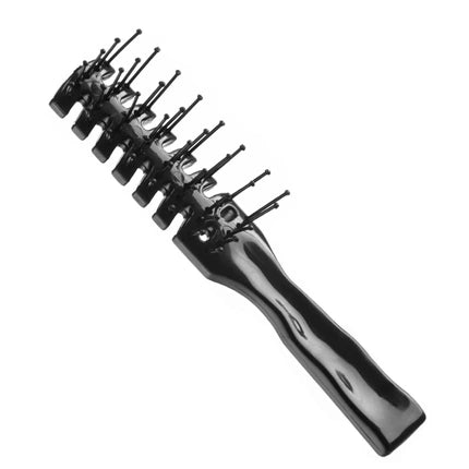 Eurostil Skeleton Brush With 2 Pins Small Black