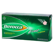 Berocca Boost Effervescent Tablets With Guarana 30 Tablets