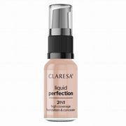 Claresa Liquid Perfection 2-In-1 Face Concealer 104 Nude 18g