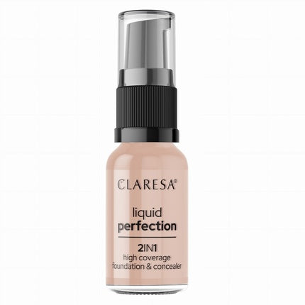 Claresa Liquid Perfection 2-In-1 Face Concealer 104 Nude 18g