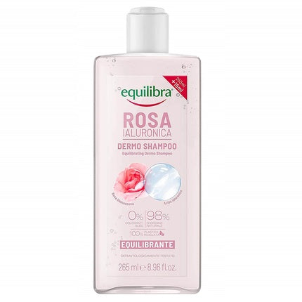 Equilibra Balancing Dermo Shampoo With Rose Extract And Hyaluronic Acid 265ml