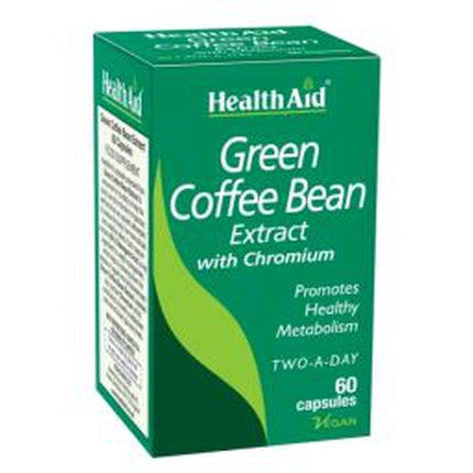 Health Aid Cafe Verde Con Cromo 60 Vcaps