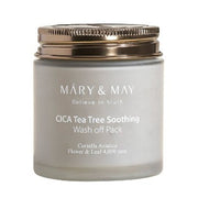 Mary & May Cica Tea Tree Soothing Wash Off Pack 125 G