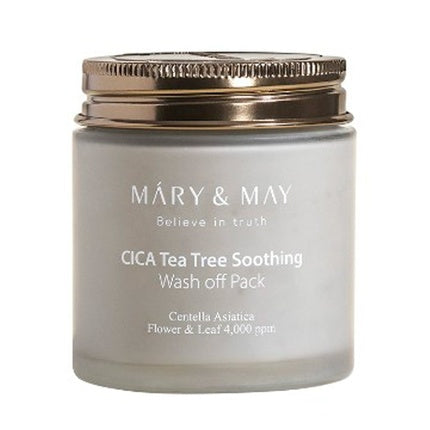 Mary & May Cica Tea Tree Soothing Wash Off Pack 125 G