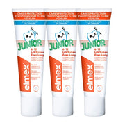 Elmex Junior Trio Toothpaste 3 X 75 Ml