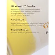 Fresh Dewy Geranium Blossom Facial Serum Mist with Sunflower Oil and Jojoba Oil