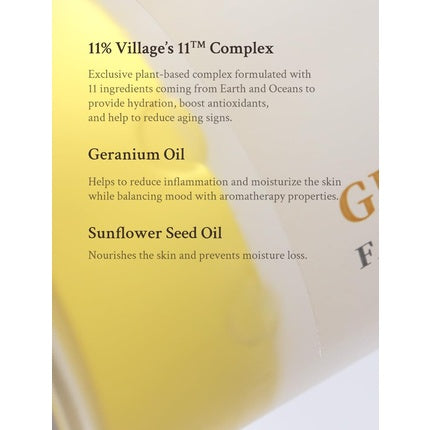 Fresh Dewy Geranium Blossom Facial Serum Mist with Sunflower Oil and Jojoba Oil