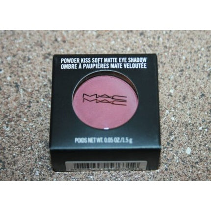 MAC Powder Kiss Soft Matte EyeShadow RIPENED Midtone Mauve 0.05oz/1.5g Full Size
