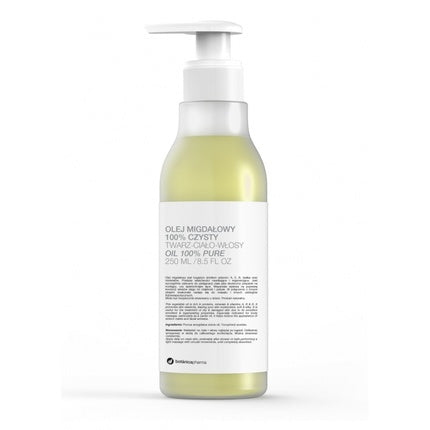 Botanicapharma Pure Almond Oil For Face, Body, And Hair With Pump 250ml