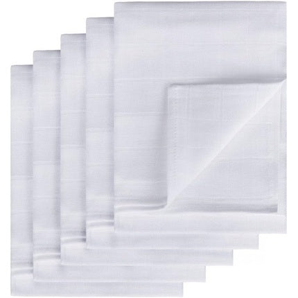 T-TOMI Cloth Diapers White 70x70cm 5 Pieces Multicolor One Size - Pack of 5