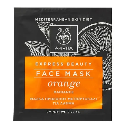 Apivita Brightening Face Mask With Orange 2x8ml