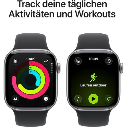 Apple Watch Series 11 GPS 42mm Smartwatch with Aluminum Case in Space Gray