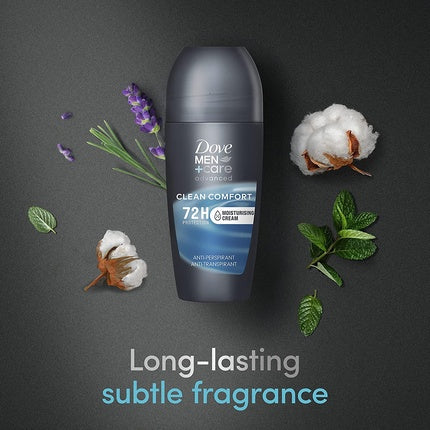Dove Men+Care Clean Comfort Deodorant for Men with Triple Action Technology 50ml