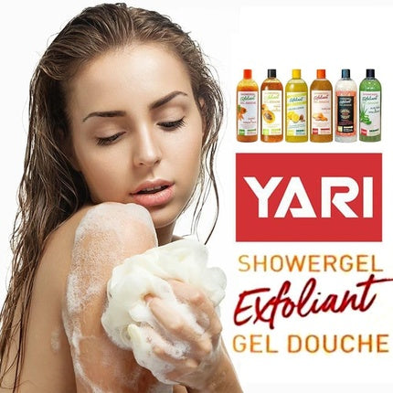 Yari Exfoliant Shower Gel Bath Foam Exfoliating Skin Scrub 1000ml
