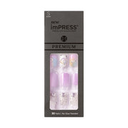 KISS Impress Press On Nails One Step Manicure New Premium Sweet Life Short