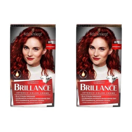 Schwarzkopf Brillance Intensive Color Creme 872 Intensive Red