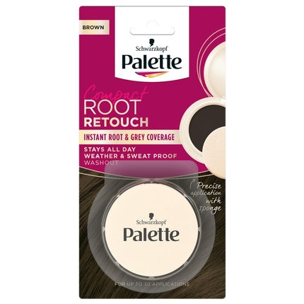 Palette Compact Root Retouch Temporary Root Touch-Up Concealer Brown 3g