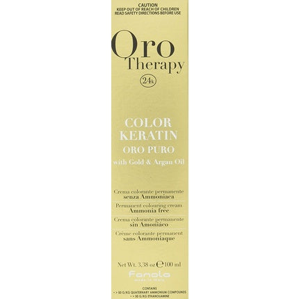 Fanola Oro Therapy Color Keratin Puro 9.1 Ash Blonde 100ml