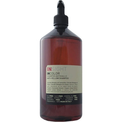 INSIGHT Incolor Anti-Yellow Shampoo 1L