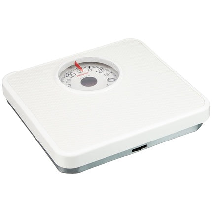 Soehnle Tempo Analogue Bathroom Scales White Mechanical Weight Scale