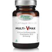 Power Health Power Of Nature Platinum Range Multi-Vmax Dietary Supplement For Coverage Of Deficiencies In Vitamins - Minerals - Trace Elements, 30 Capsules