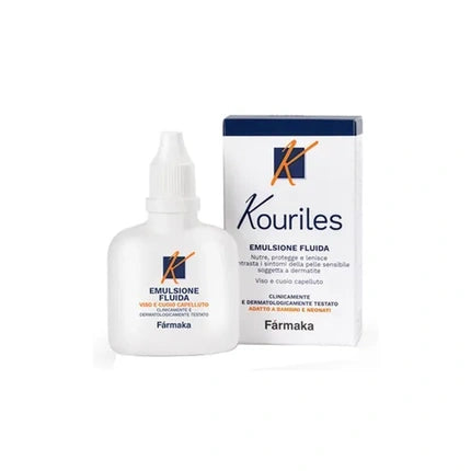 Farmaka Srl Kouriles Fluid Emulsion For Face Body And Hair 30 Milliliters