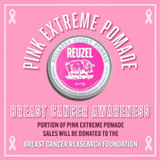 Reuzel Pink Extreme Hold Matte Pomade - Strongest All Day Hold, Water Soluble