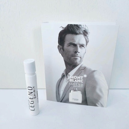 Mont Blanc Legend Spirit Eau de Toilette Cologne Mini Spray for Men 1.2ml