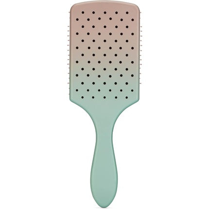 WetBrush Paddle Detangler with HeatFlex Bristles and Aquavents - Feel Good Ombre Seafoam