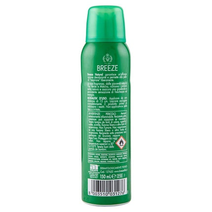 Natural Invisible Green Spray Deodorant 150ml