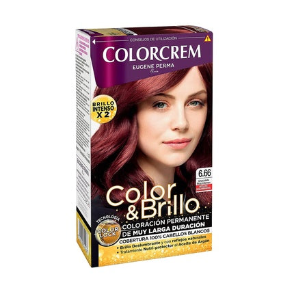 Colorcrem Intense Red Chocolate Hair Dye Shade 6.66