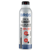 Bros Mosquito and Tick Spray 50% DEET Tropical 180ml