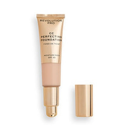Makeup Revolution Revolution Pro Pro Cc Perfecting Foundation Spf 30 Multifunctional Makeup For Dry To Combination Skin 26 Ml