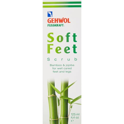Gehwol Soft Feet Scrub Peeling Bamboo and Jojoba 125ml 4.4 oz