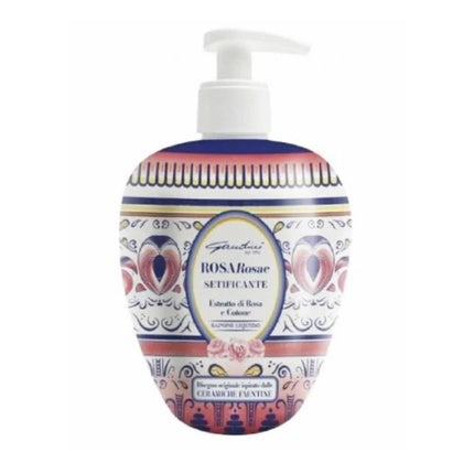 Gandini Rosa Rosae Liquid Soap Softening Hand Soap with Rose Extract