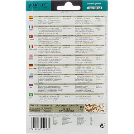 Batlle Aromatic Seeds Cumin 20cm