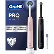 Oralb Electric Toothbrush Pro 3 3900 Duo Black And Pink
