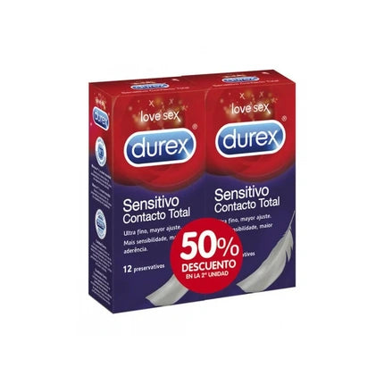 Durex Durex Sensitivo Contacto Condoms