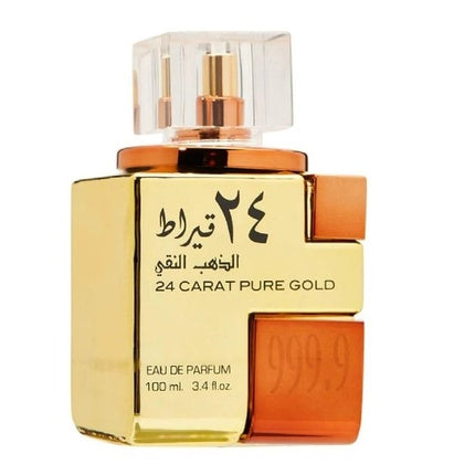 Lattafa 24 Carat Pure Gold Eau De Parfum Spray 100ml