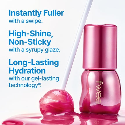3D Voluming Gloss Currant 70% Rich High Shine Non-Sticky Lip Gloss