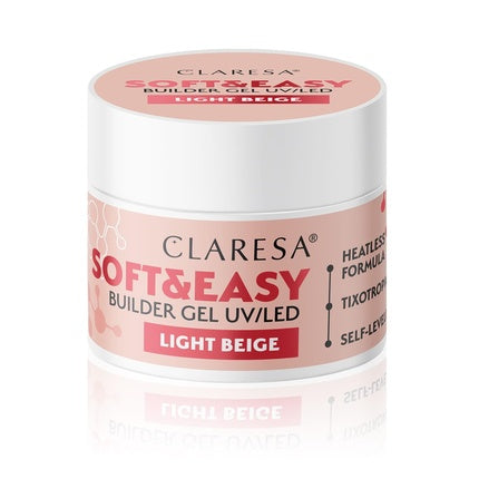 Claresa Soft & Easy Builder Gel Light Beige 45g