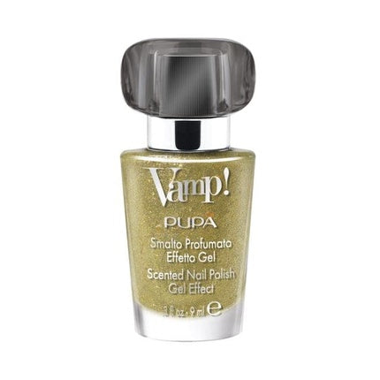 Pupa Vamp! Scented Gel Effect Nail Polish Sparkling Edition 306 Shiny Gold