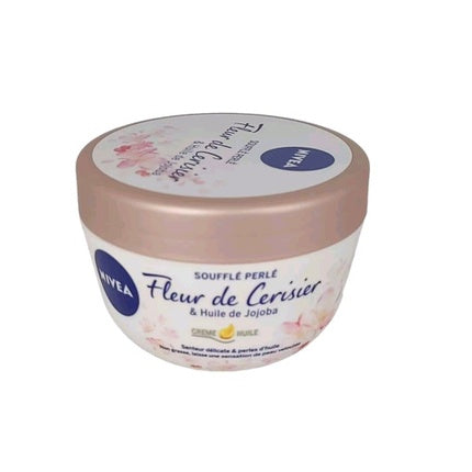 Nivea Body Souffle Cherry Blossom Jojoba Oil Lotion for Dry Skin 200ml