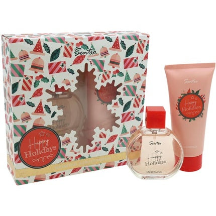 Sentio Sentio Gp Happy Holidays Shower 100ml + 50ml Eau De Parfum In A Gift Box With A Snowflake Motif
