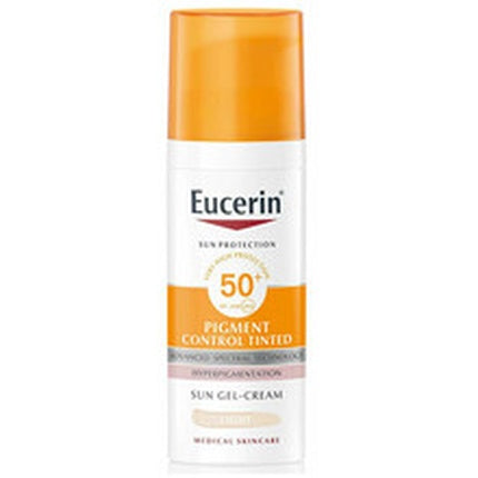 Eucerin Protective Tinting Gel Face Cream Spf 50 Pigment Control Tinted 50 Ml