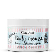 Nacomi Body Mousse Raspberry Cupcake 180ml